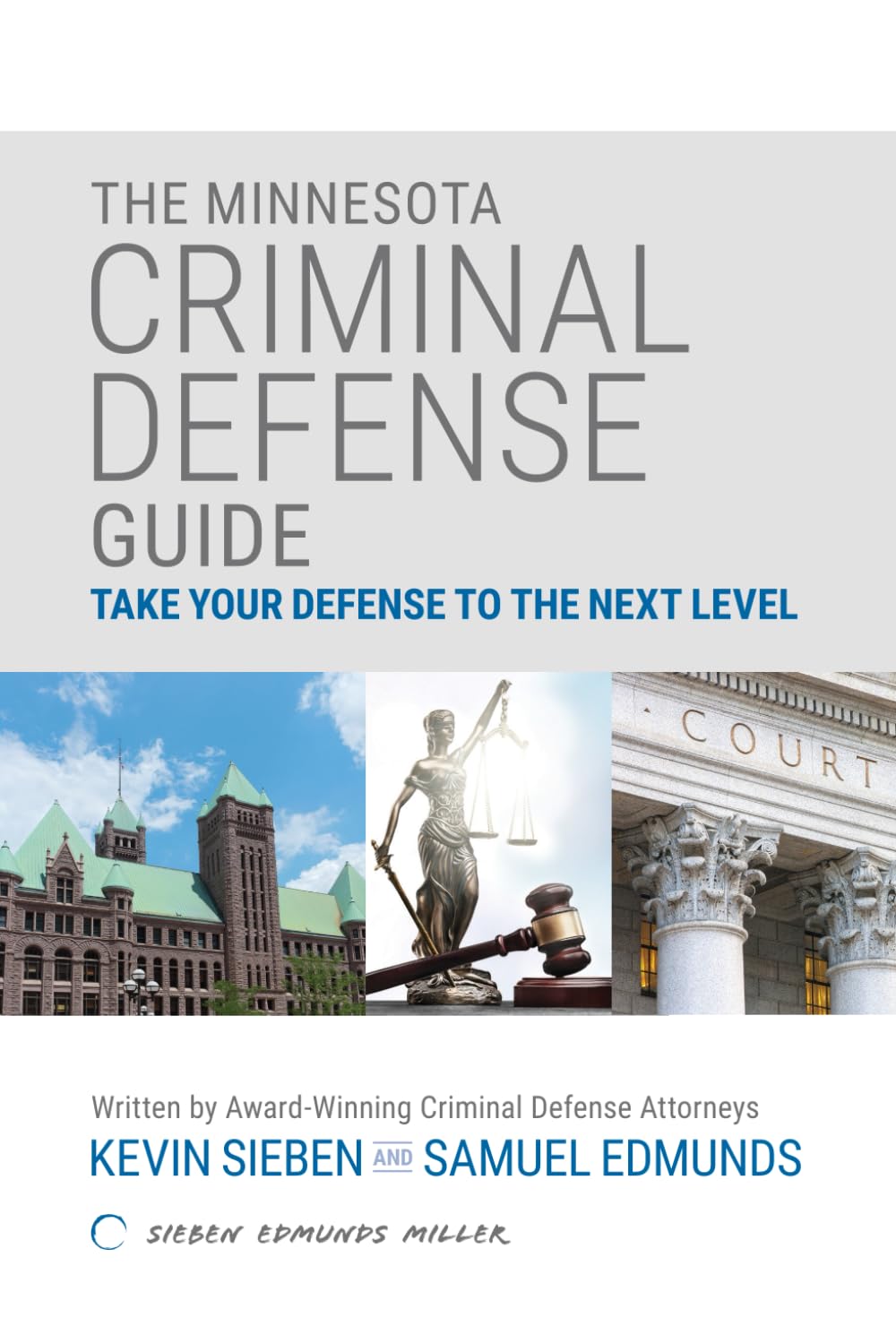 a book cover of the minnesota criminal defense guide 